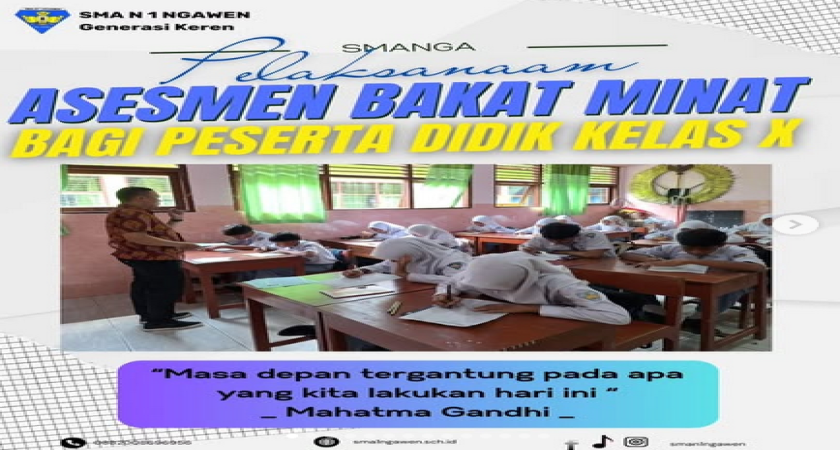 Pelaksanaan Asesmen Bakat Minat ( ABM )