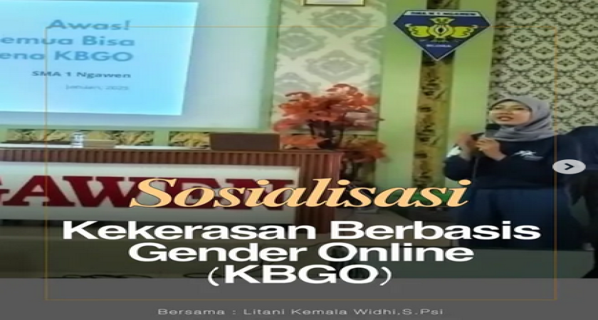 Sosialisasi KBGO (Kekerasan Berbasis Gender Online)