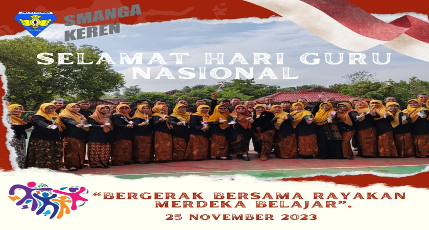 Upacara Hari Guru Nasional dan HUT PGRI ke-78