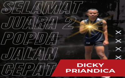 Juara 2 POPDA 2024 cabang olahraga jalan cepat