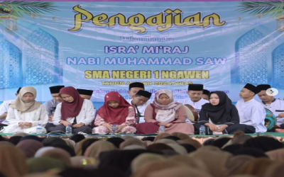 Pengajian peringatan Isra' Mi'raj Nabi Muhammad,SAW. 1446 Hijiriah