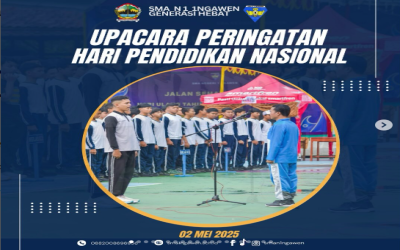 Hari ini 02 Mei 2025 kami melaksanakan apel peringatan Hari Pendidikan Nasional