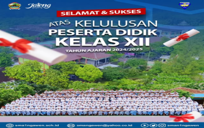 Selamat dan Sukses atas Kelulusan Peserta Didik Kelas XII Tahun Ajaran 2024/2025